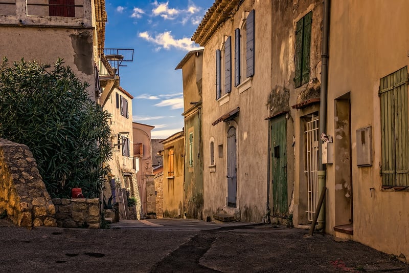 Old city street